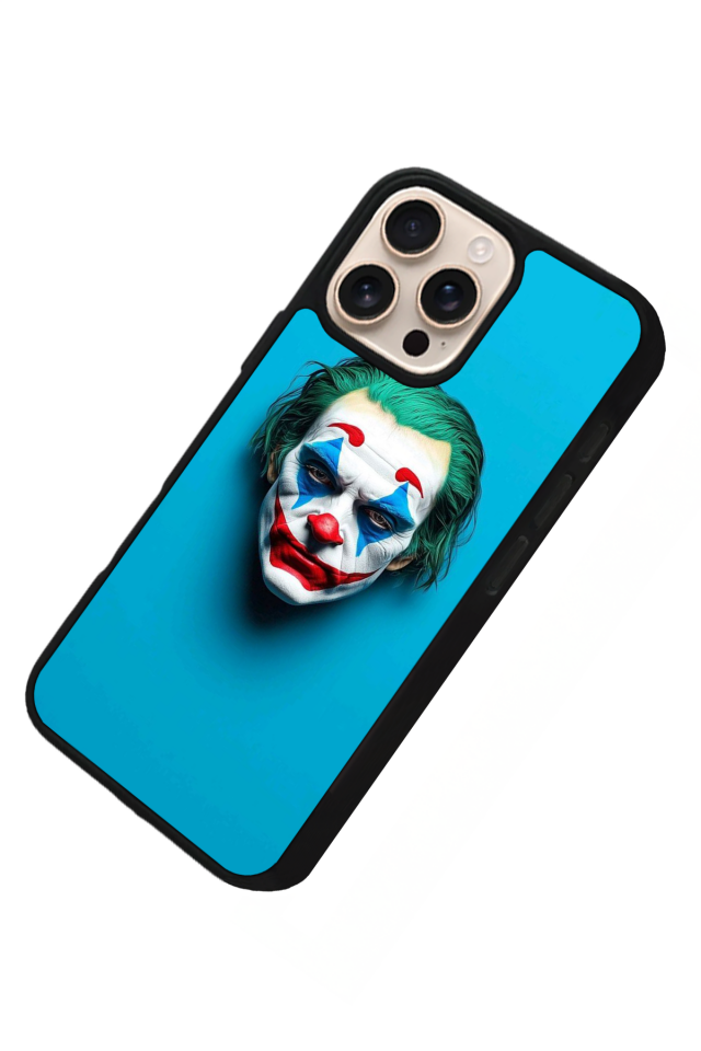 iPhone 16 Pro Max Uyumlu Joker Tasarımlı Glossy Premium Kılıf