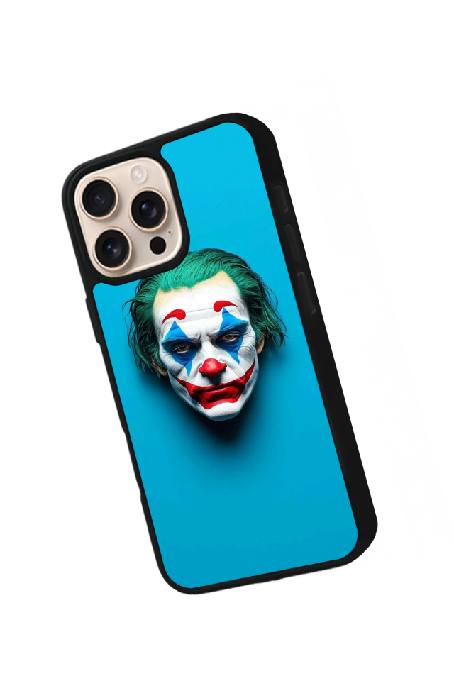 iPhone 16 Pro Max Uyumlu Joker Tasarımlı Glossy Premium Kılıf