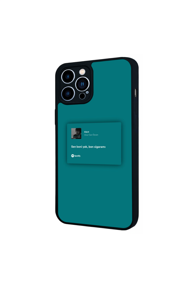 iPhone 13 Pro Max Uyumlu Sarki Sozleri Tasarımlı Glossy Premium Kılıf