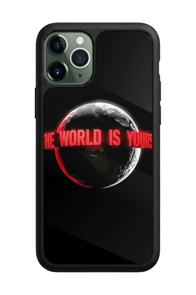 iPhone 11 Pro Uyumlu Scarface Tasarımlı Glossy Premium Kılıf