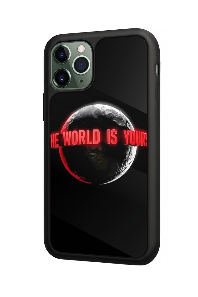 iPhone 11 Pro Uyumlu Scarface Tasarımlı Glossy Premium Kılıf
