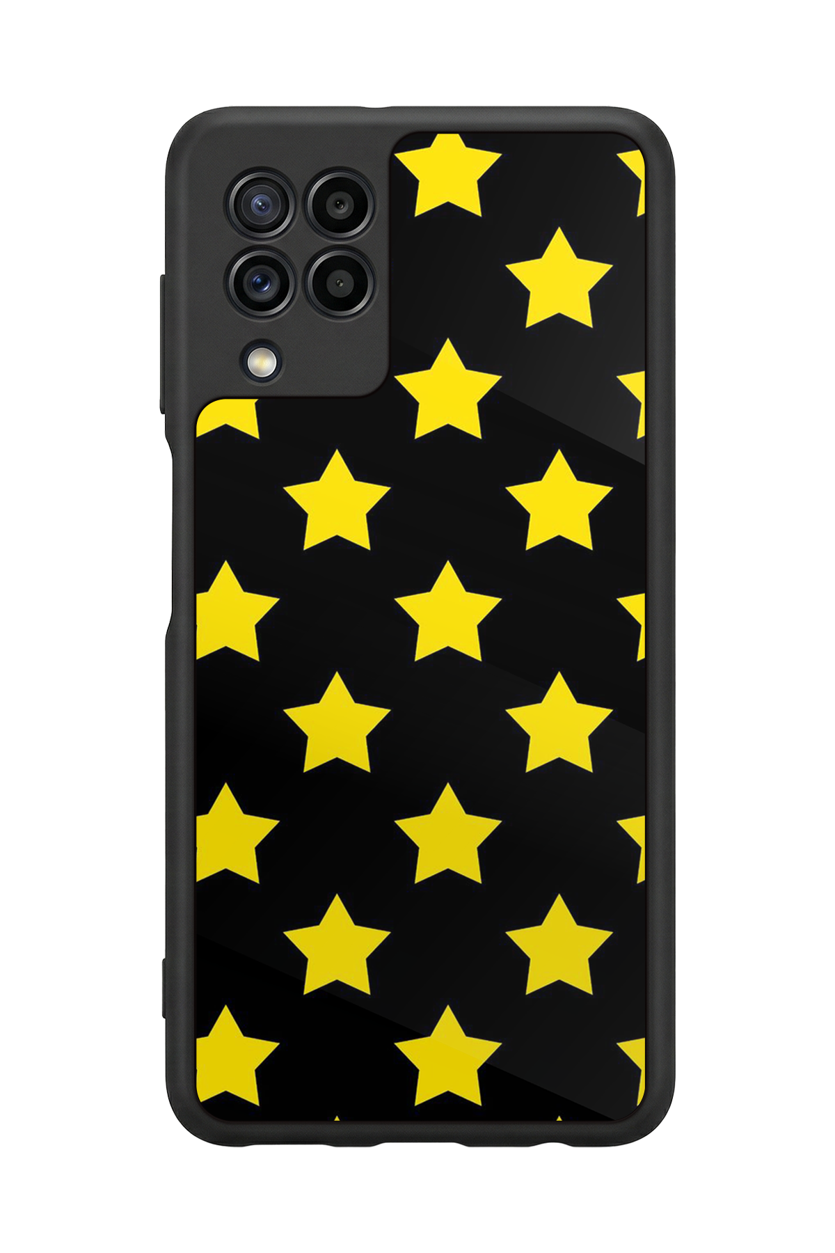 Samsung Galaxy M22 Uyumlu Simsek Tasarımlı Glossy Premium Kılıf