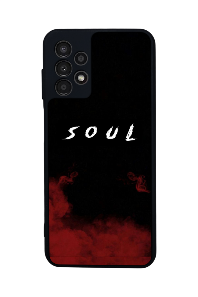 Samsung Galaxy A13 Uyumlu SOUL Tasarımlı Glossy Premium Kılıf