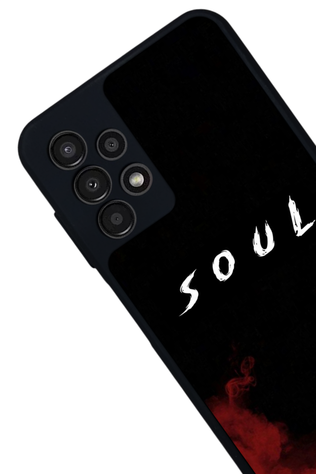 Samsung Galaxy A13 Uyumlu SOUL Tasarımlı Glossy Premium Kılıf