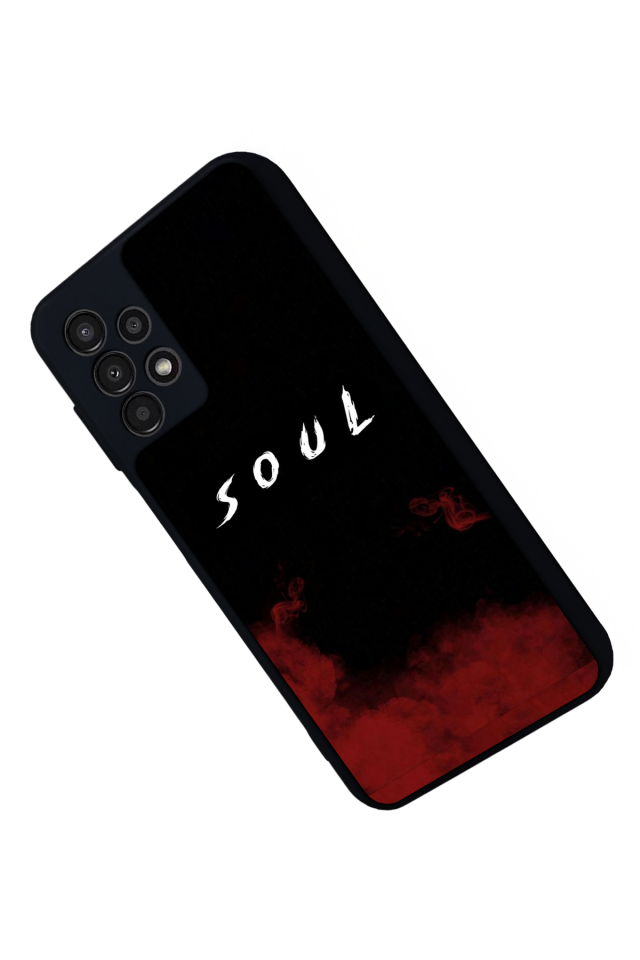 Samsung Galaxy A13 Uyumlu SOUL Tasarımlı Glossy Premium Kılıf