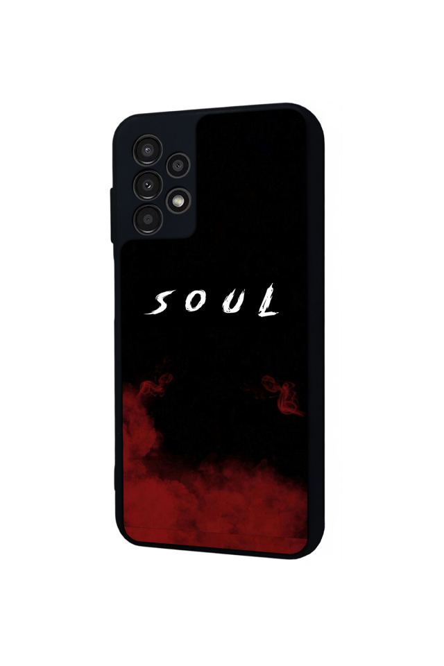 Samsung Galaxy A13 Uyumlu SOUL Tasarımlı Glossy Premium Kılıf