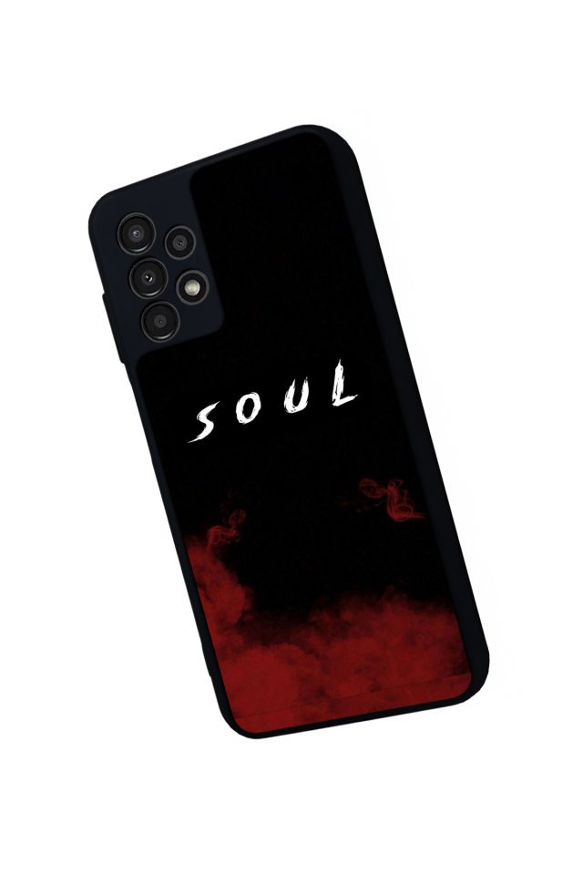 Samsung Galaxy A13 Uyumlu SOUL Tasarımlı Glossy Premium Kılıf