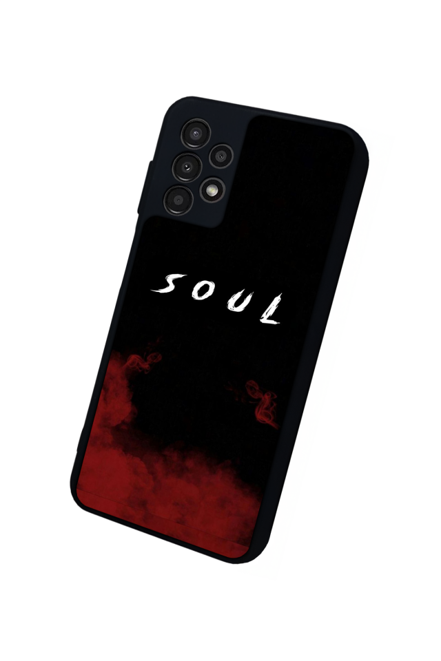 Samsung Galaxy A13 Uyumlu SOUL Tasarımlı Glossy Premium Kılıf