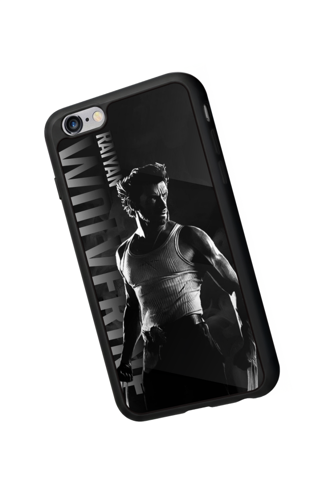 iPhone 6s Plus Uyumlu Wolverine Tasarımlı Glossy Premium Kılıf