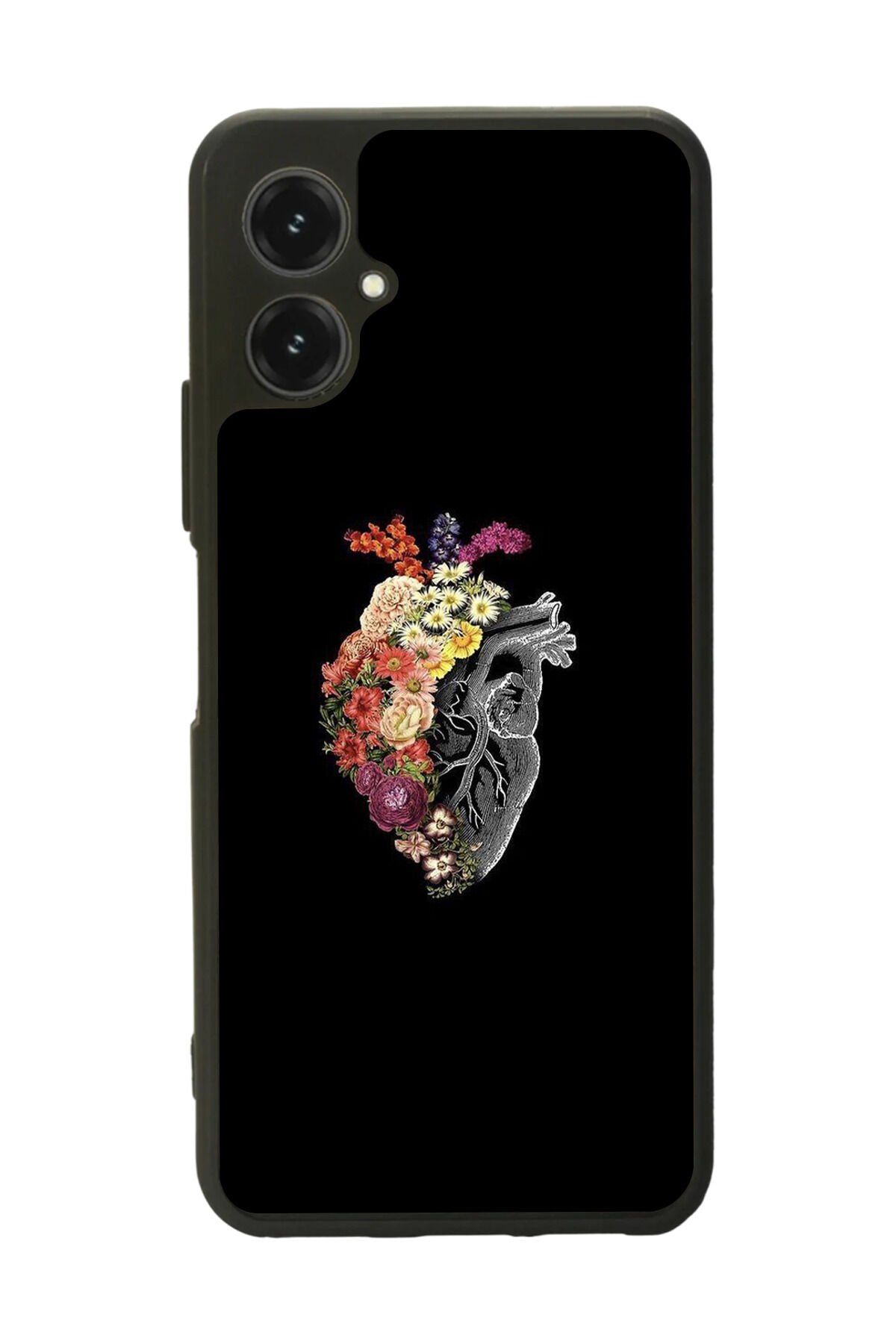Omix X5 Uyumlu Kalp Love Tasarımlı Glossy Premium Kılıf