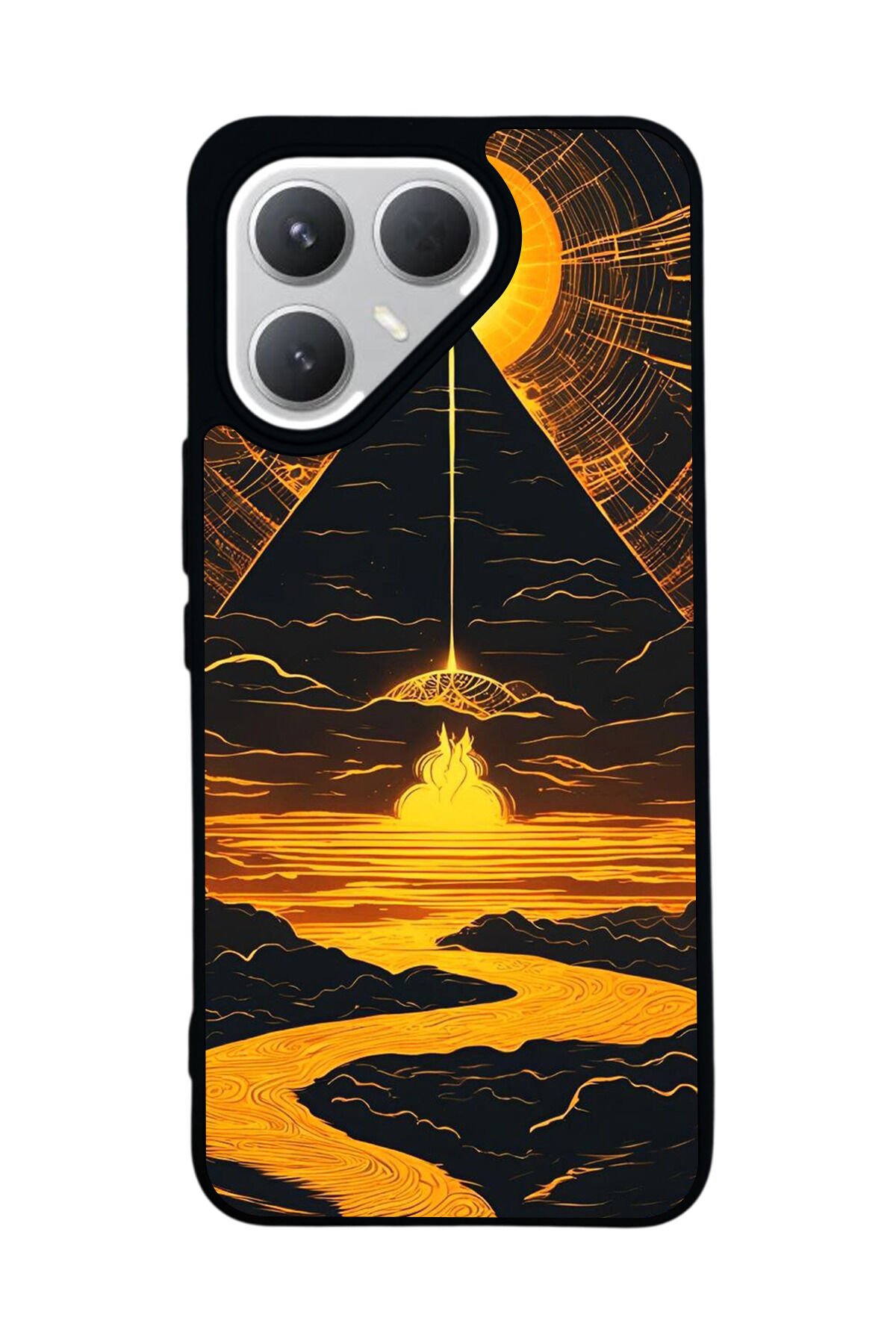 Tecno Pova 7 Pro Mat Uyumlu Siyah Kılıf – Yumuşak Silikon, Koruyucu, Şok Emici Kapak