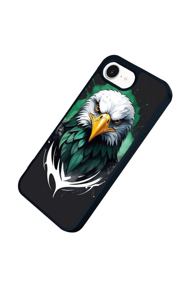 iPhone 16E Uyumlu Besiktas Tasarımlı Glossy Premium Kılıf