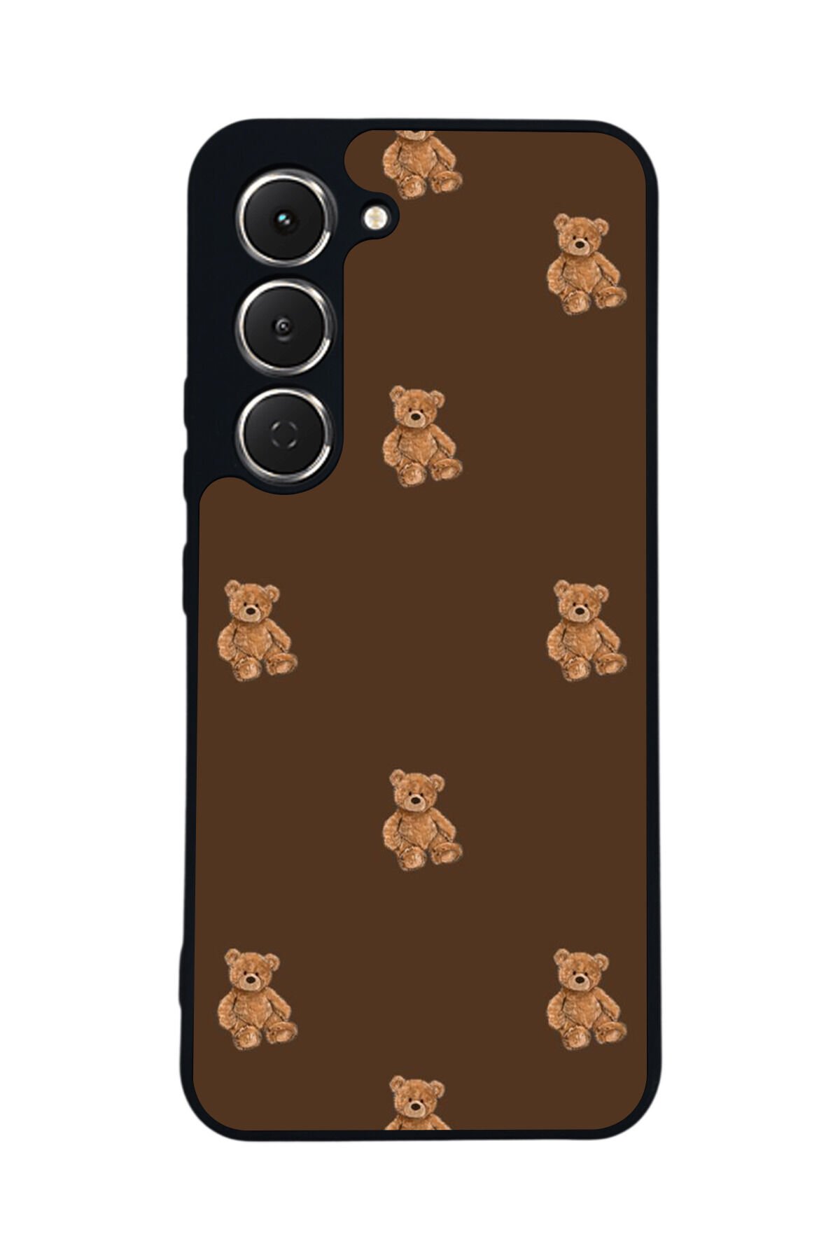 Tecno Spark 40 Pro Uyumlu Ayı Tasarımlı Glossy Premium Kılıf