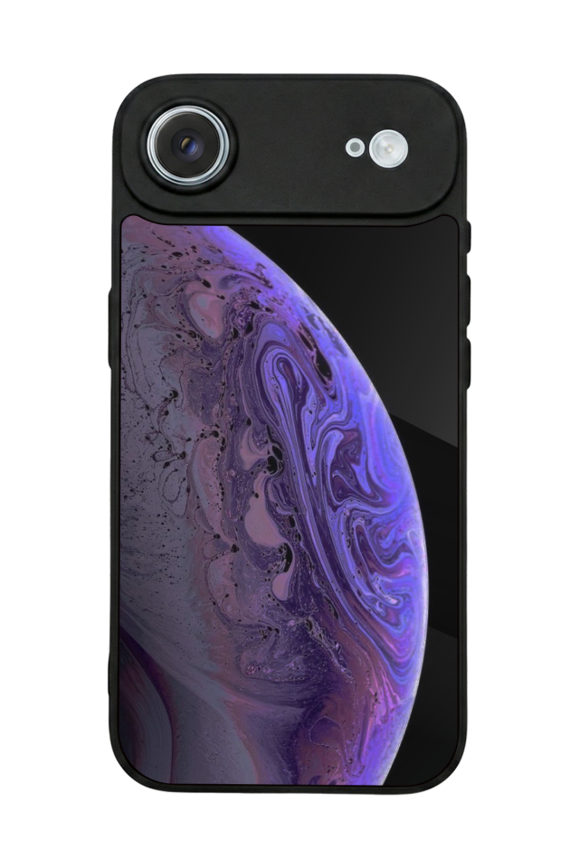 iPhone 17 Air Uyumlu Ay Tasarımlı Glossy Premium Kılıf