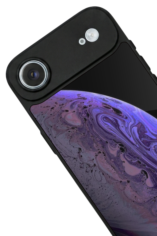 iPhone 17 Air Uyumlu Ay Tasarımlı Glossy Premium Kılıf