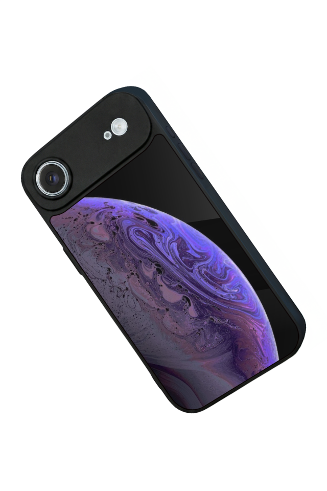 iPhone 17 Air Uyumlu Ay Tasarımlı Glossy Premium Kılıf