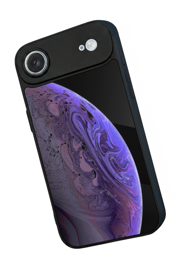 iPhone 17 Air Uyumlu Ay Tasarımlı Glossy Premium Kılıf