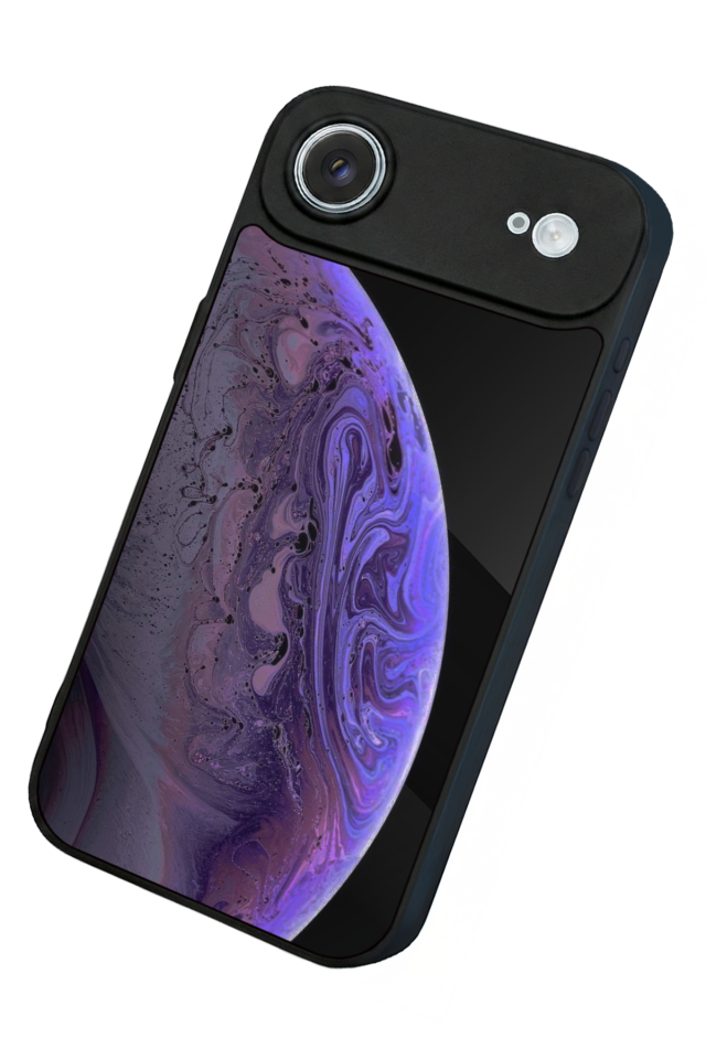 iPhone 17 Air Uyumlu Ay Tasarımlı Glossy Premium Kılıf