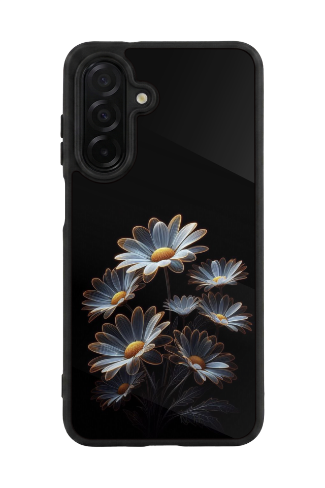 Samsung Galaxy A56 Uyumlu Cicek Tasarımlı Glossy Premium Kılıf