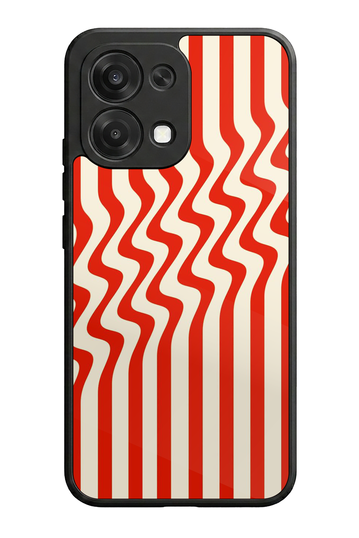 Oppo A6 Pro Uyumlu Çizgi Sanatı Tasarımlı Glossy Premium Kılıf