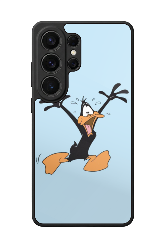Samsung Galaxy S26 Ultra Uyumlu Daffy duck Tasarımlı Glossy Premium Kılıf