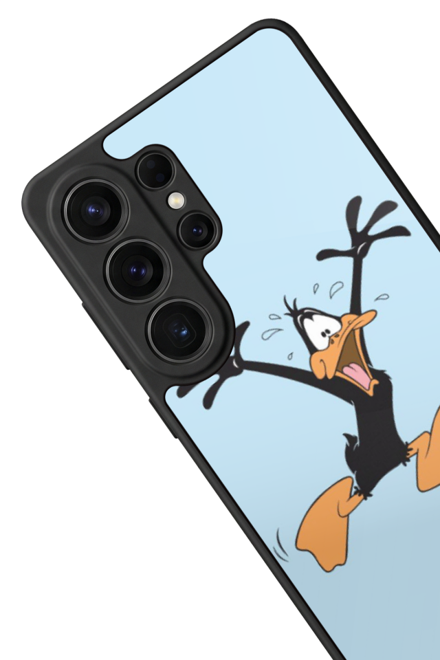 Samsung Galaxy S26 Ultra Uyumlu Daffy duck Tasarımlı Glossy Premium Kılıf