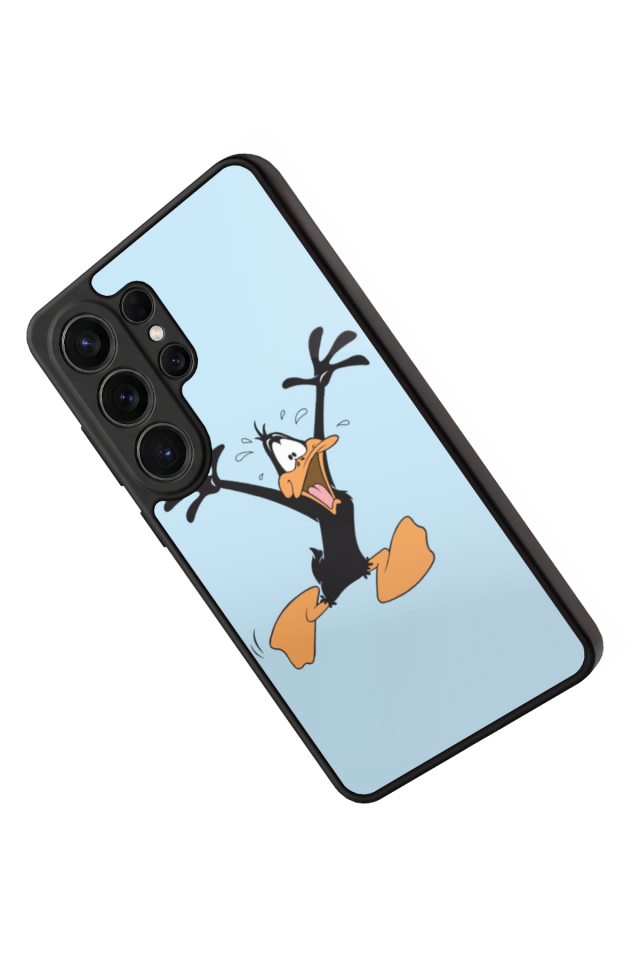 Samsung Galaxy S26 Ultra Uyumlu Daffy duck Tasarımlı Glossy Premium Kılıf