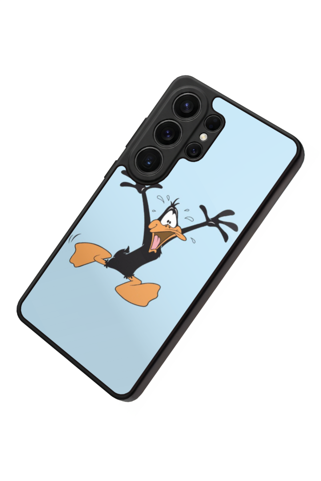 Samsung Galaxy S26 Ultra Uyumlu Daffy duck Tasarımlı Glossy Premium Kılıf