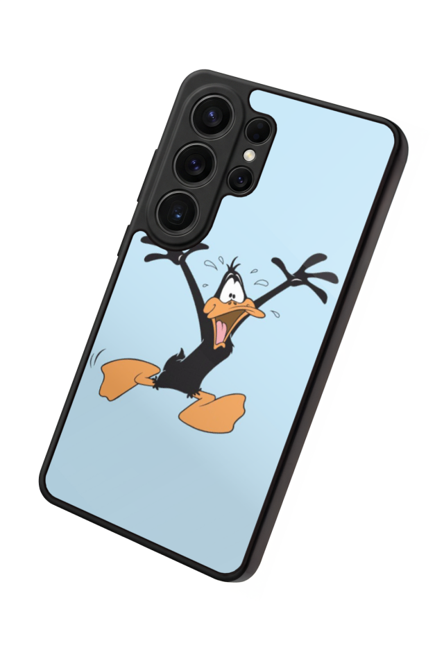 Samsung Galaxy S26 Ultra Uyumlu Daffy duck Tasarımlı Glossy Premium Kılıf