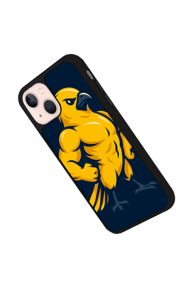 iPhone 15 Plus Uyumlu Fenerbahce Tasarımlı Glossy Premium Kılıf