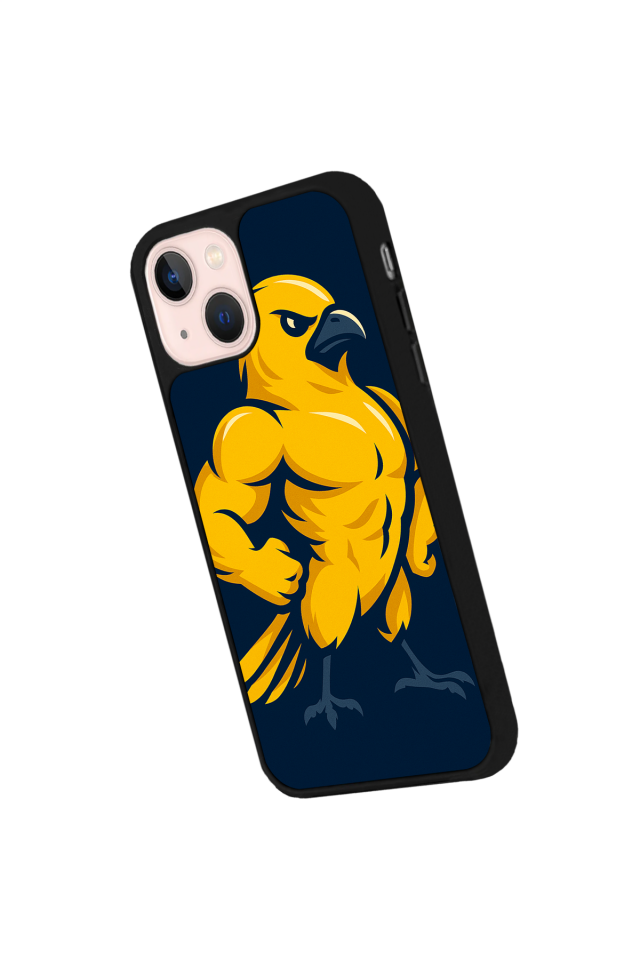 iPhone 15 Plus Uyumlu Fenerbahce Tasarımlı Glossy Premium Kılıf