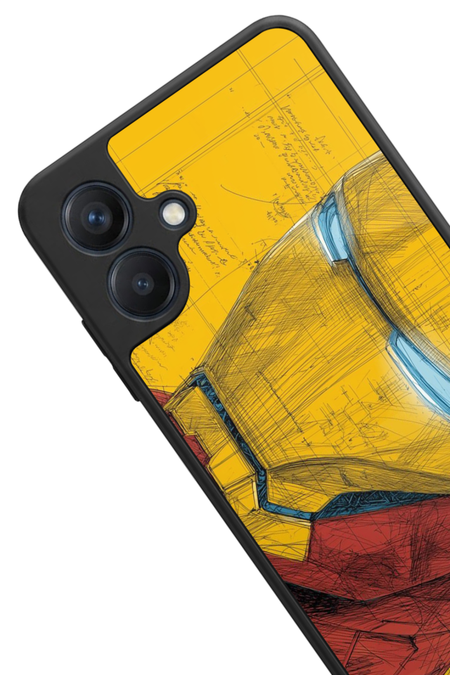 Samsung Galaxy A07 Uyumlu  Iron Man ( Demir Adam ) Tasarımlı Glossy Premium Kılıf