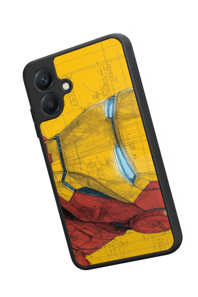 Samsung Galaxy A07 Uyumlu  Iron Man ( Demir Adam ) Tasarımlı Glossy Premium Kılıf