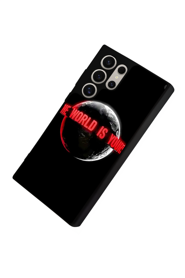 Samsung Galaxy S23 Ultra Uyumlu Scarface Tasarımlı Glossy Premium Kılıf