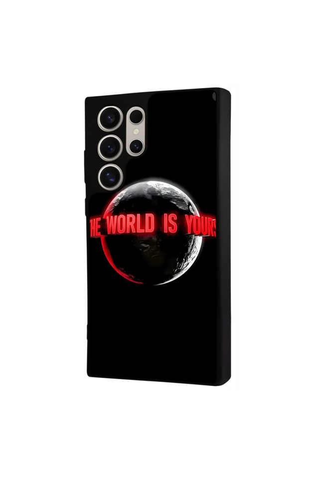 Samsung Galaxy S23 Ultra Uyumlu Scarface Tasarımlı Glossy Premium Kılıf