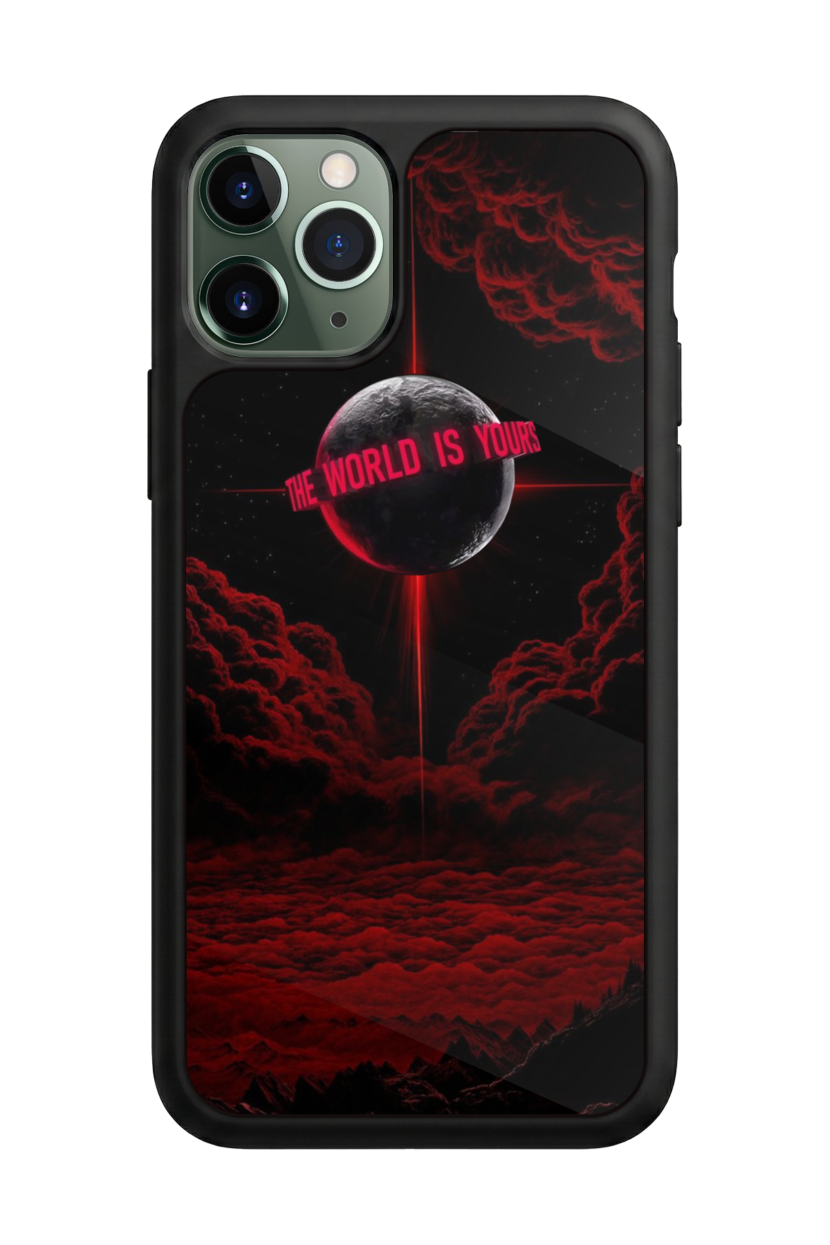 iPhone 11 Pro Uyumlu Scarface Tasarımlı Glossy Premium Kılıf