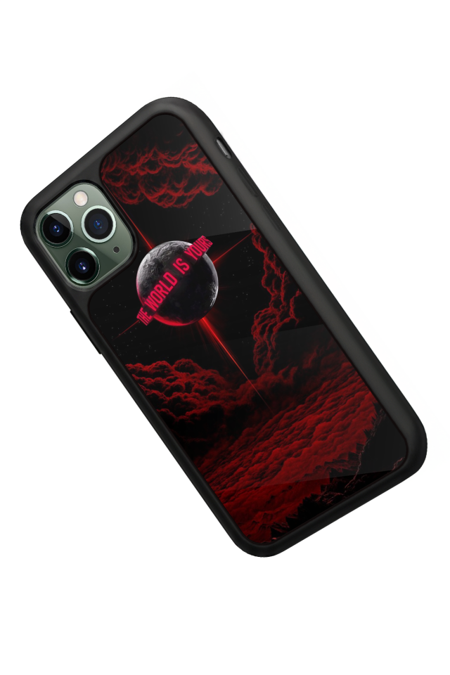 iPhone 11 Pro Uyumlu Scarface Tasarımlı Glossy Premium Kılıf