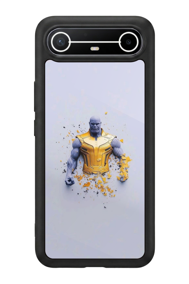 Tecno Spark Slim 5G Uyumlu Thanos Tasarımlı Glossy Premium Kılıf