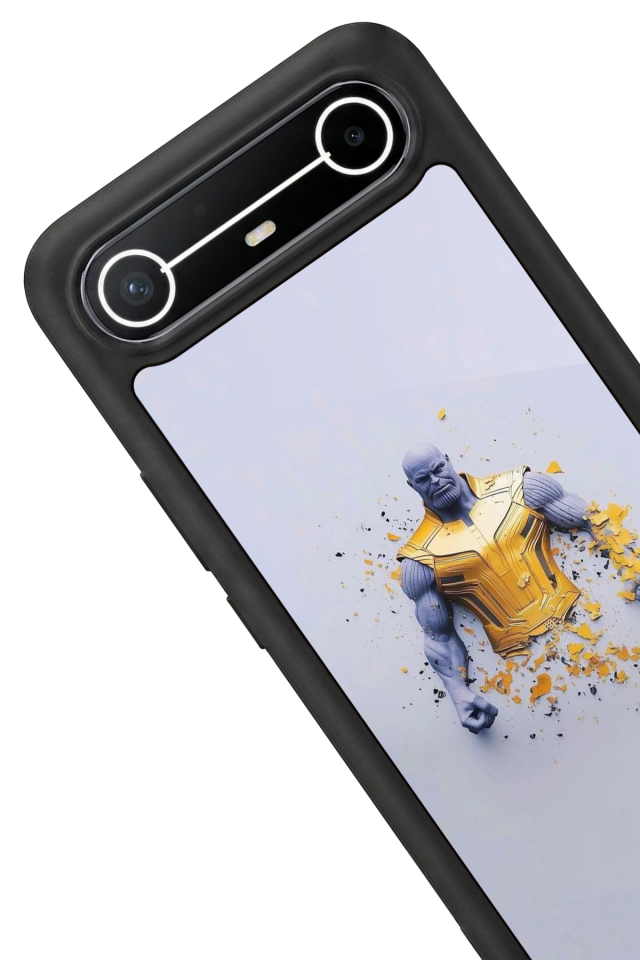 Tecno Spark Slim 5G Uyumlu Thanos Tasarımlı Glossy Premium Kılıf