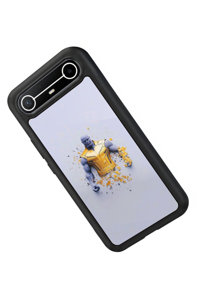 Tecno Spark Slim 5G Uyumlu Thanos Tasarımlı Glossy Premium Kılıf