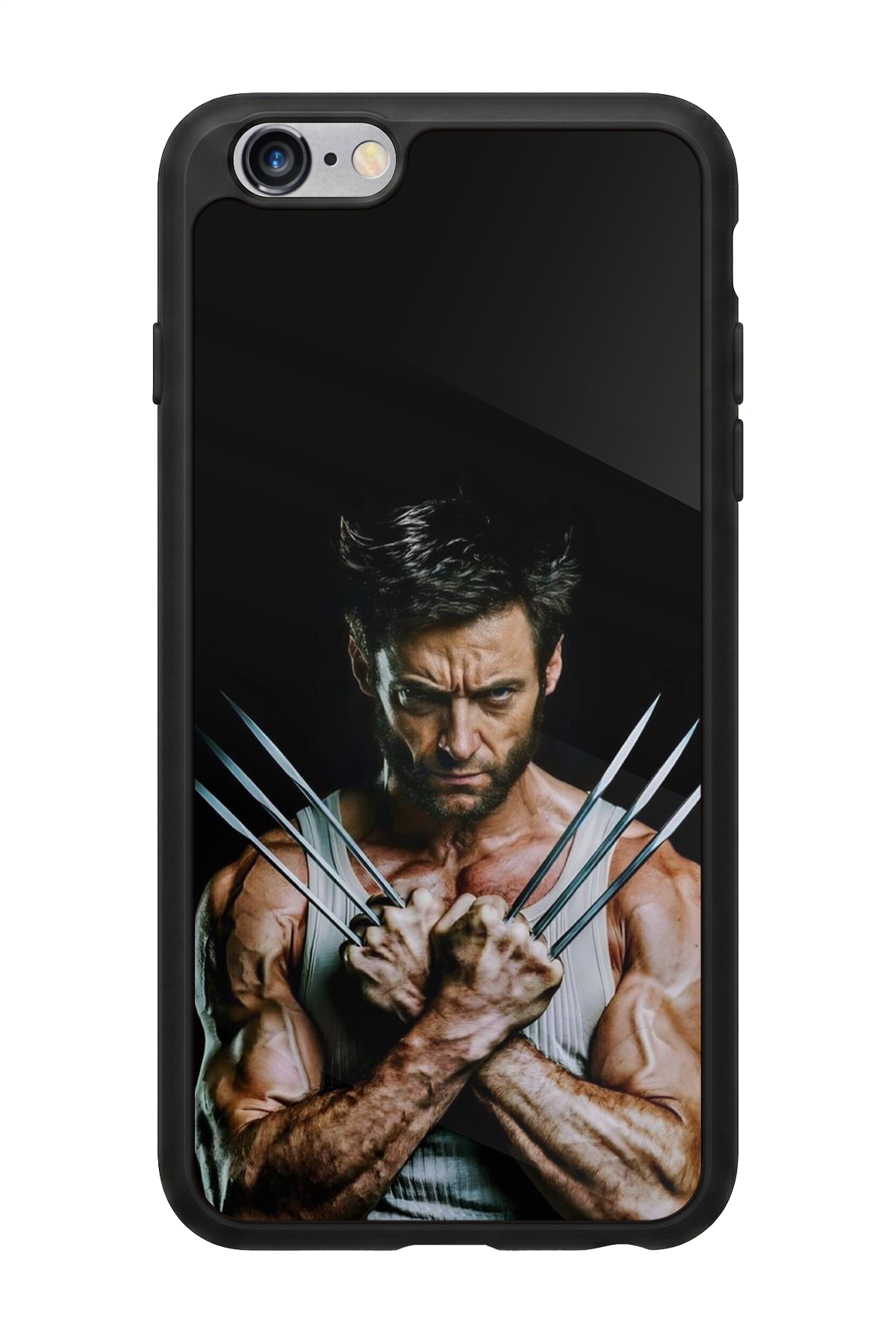 iPhone 6s Plus Uyumlu Wolverine Tasarımlı Glossy Premium Kılıf