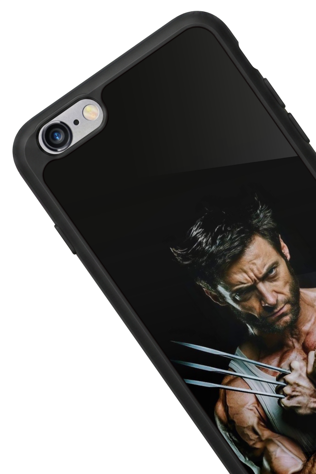iPhone 6s Plus Uyumlu Wolverine Tasarımlı Glossy Premium Kılıf