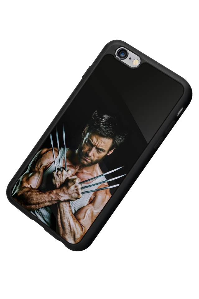 iPhone 6s Plus Uyumlu Wolverine Tasarımlı Glossy Premium Kılıf