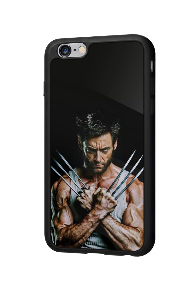 iPhone 6s Plus Uyumlu Wolverine Tasarımlı Glossy Premium Kılıf