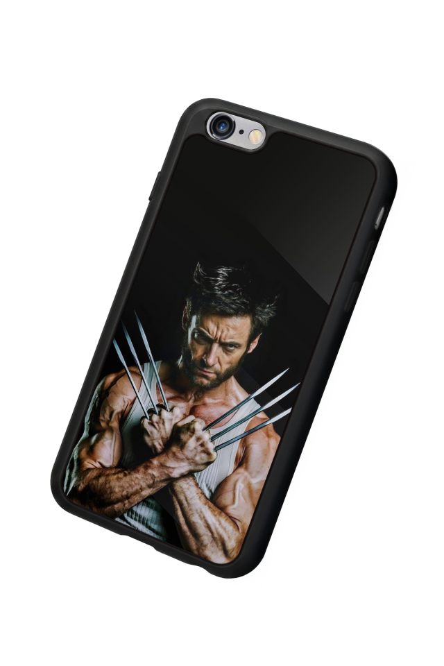 iPhone 6s Plus Uyumlu Wolverine Tasarımlı Glossy Premium Kılıf