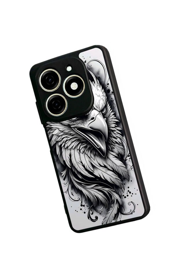 Tecno Spark 20/20C Uyumlu Besiktas Tasarımlı Glossy Premium Kılıf