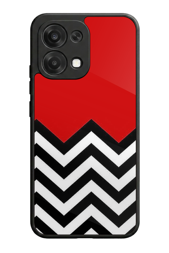 Oppo A6 Pro Uyumlu Çizgi Sanatı Tasarımlı Glossy Premium Kılıf