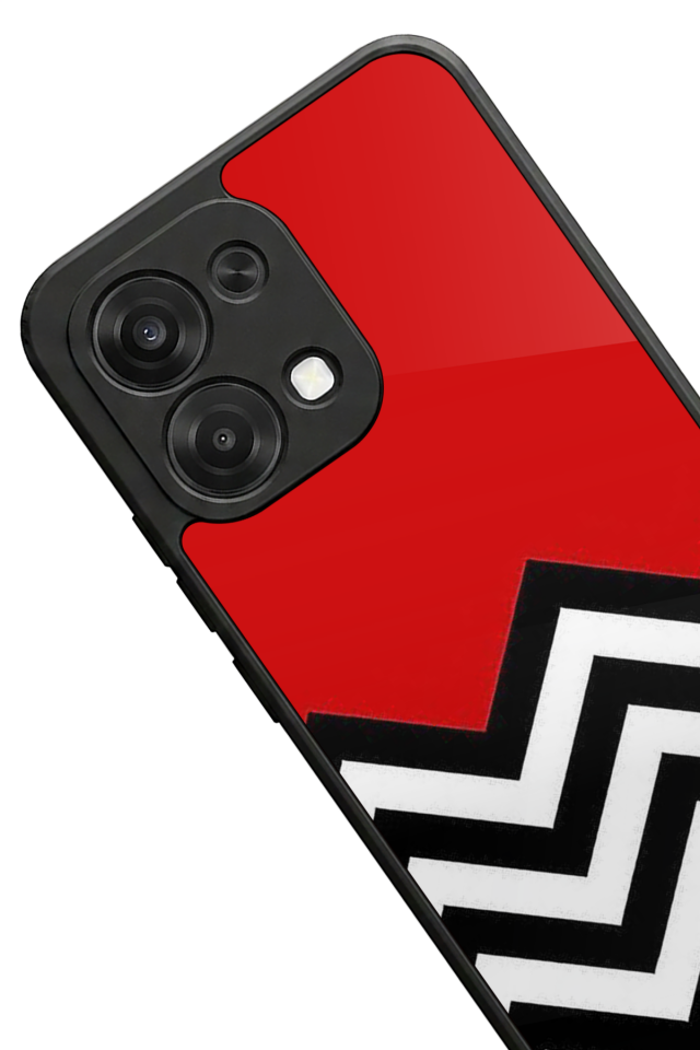 Oppo A6 Pro Uyumlu Çizgi Sanatı Tasarımlı Glossy Premium Kılıf