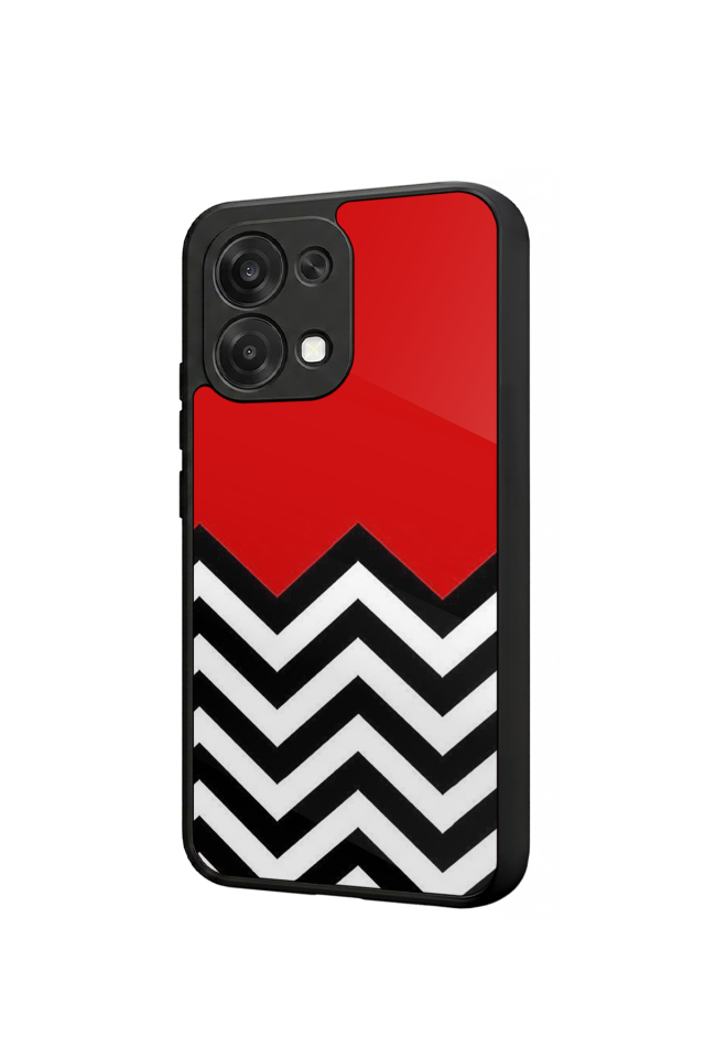 Oppo A6 Pro Uyumlu Çizgi Sanatı Tasarımlı Glossy Premium Kılıf