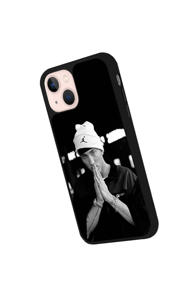iPhone 13/14 Uyumlu Eminem Tasarımlı Glossy Premium Kılıf